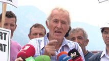 Protesta në Rrjoll për një mijë dynym në bregdet - Top Channel Albania