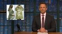 Melania Trump’s “I Don’t Really Care” Jacket Mocked on Late Night Shows | THR News