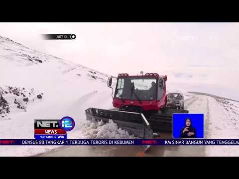 Hujan Es & Salju Menerpa Lokasi Wisata di Cina -NET12