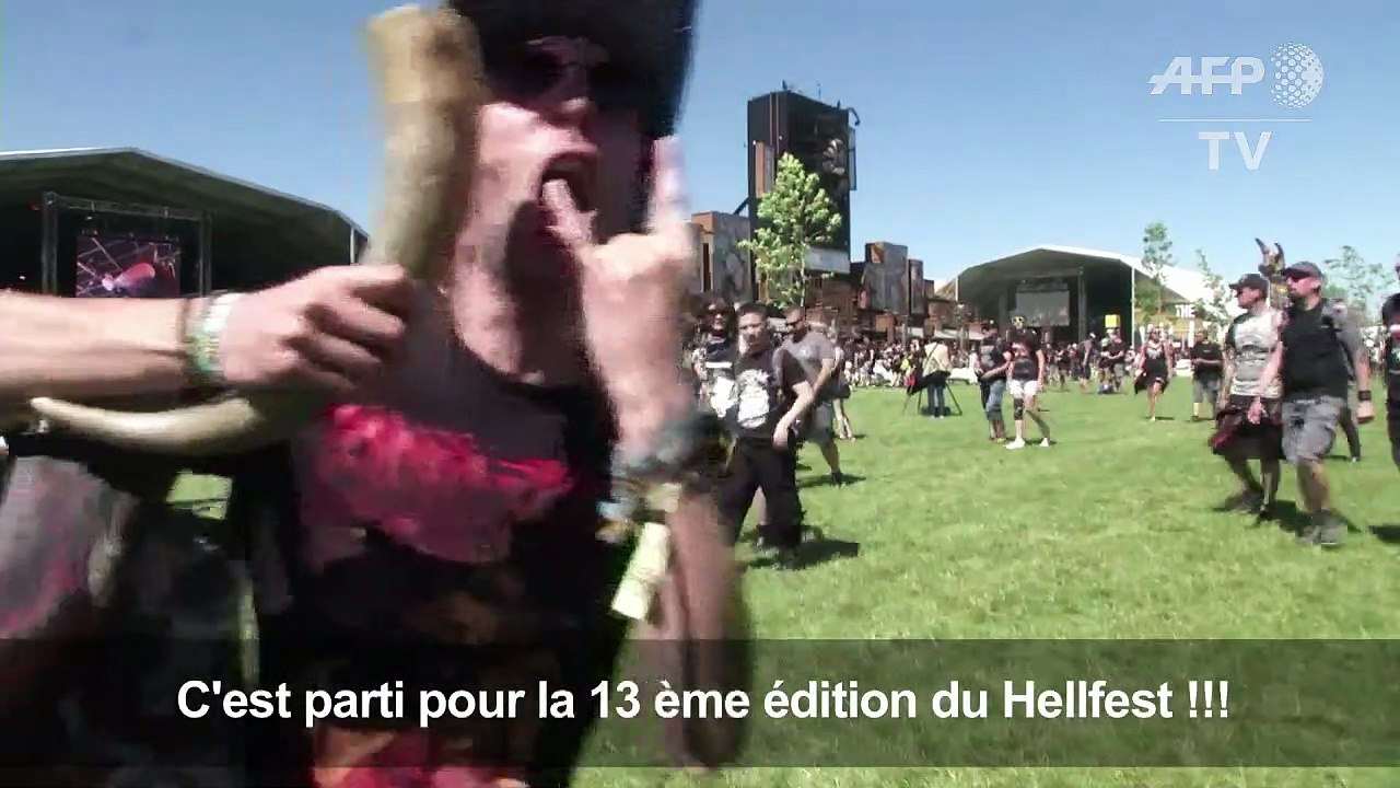 Hellfest: la grand-messe européenne du métal s'ouvre à Clisson