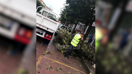 Tirana perfshihet nga nje stuhi tropikale