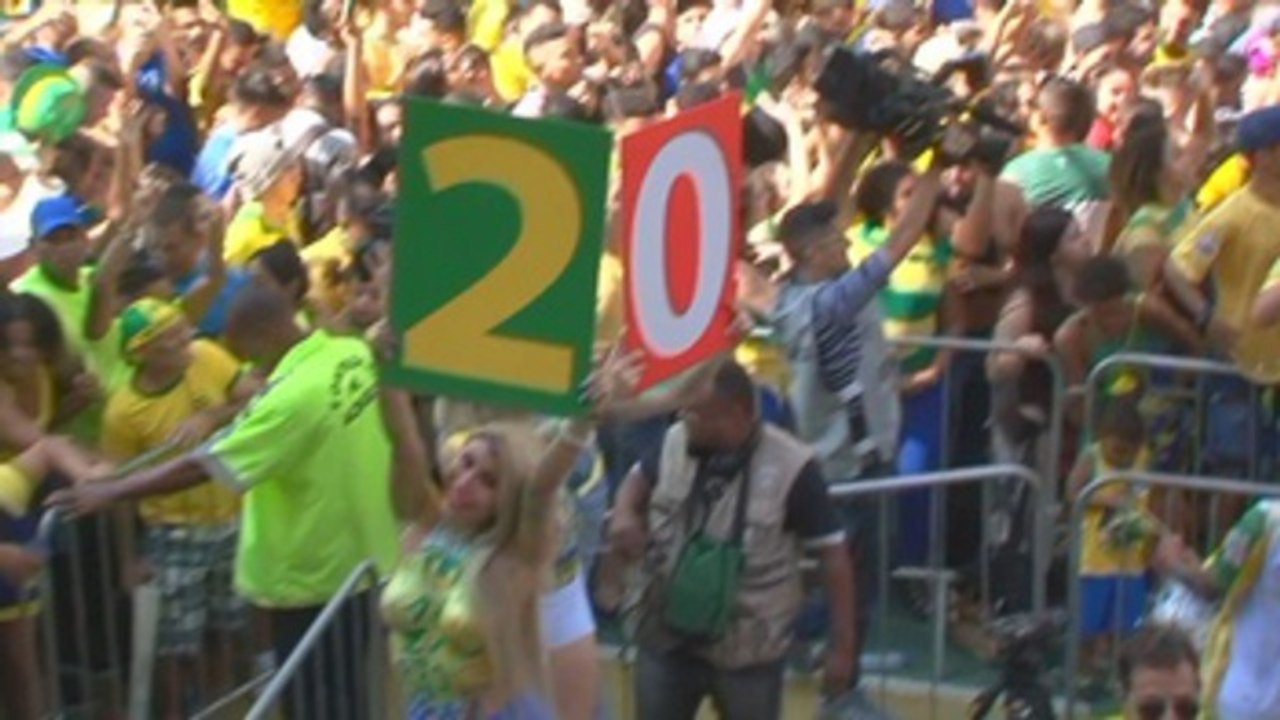 Brasil se viste de carnaval tras victoria de su selección frente a Costa Rica