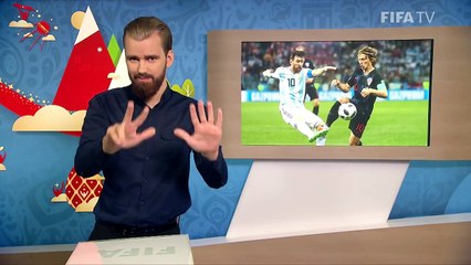 FIFA WC 2018 - ARG vs. CRO – for Deaf and Hard of Hearing - International Sign