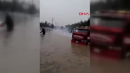 Eskişehir'de Sağanak Yağmur Etkili Oldu