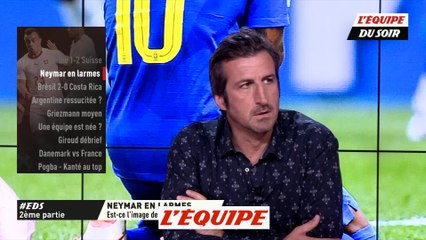 Neymar en larmes, est-ce l'image de ce Mondial ? - Foot - CM 2018 - Brésil