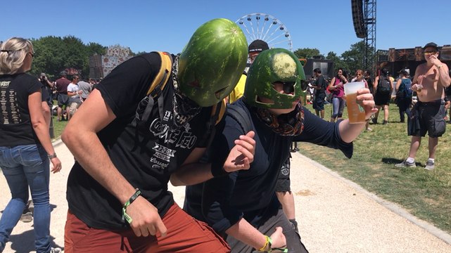 Hellfest, jour 2: concours de air guitar