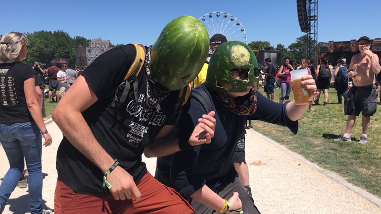 Hellfest, jour 2: concours de air guitar