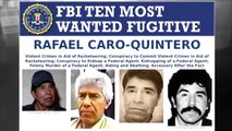 FBI – Federal Bureau of Investigation. Rafael Caro-Quintero, wanted for kidnapping and murdering a DEA agent in 1985, has been named to the FBI’s Ten Most Wanted Fugitives list, with a $20 million being offered for information leading to his capture.