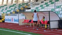 Fenerbahçeli Oyuncu İsmail Köybaşı Hem Tatil Yapıyor Hem de Antrenman