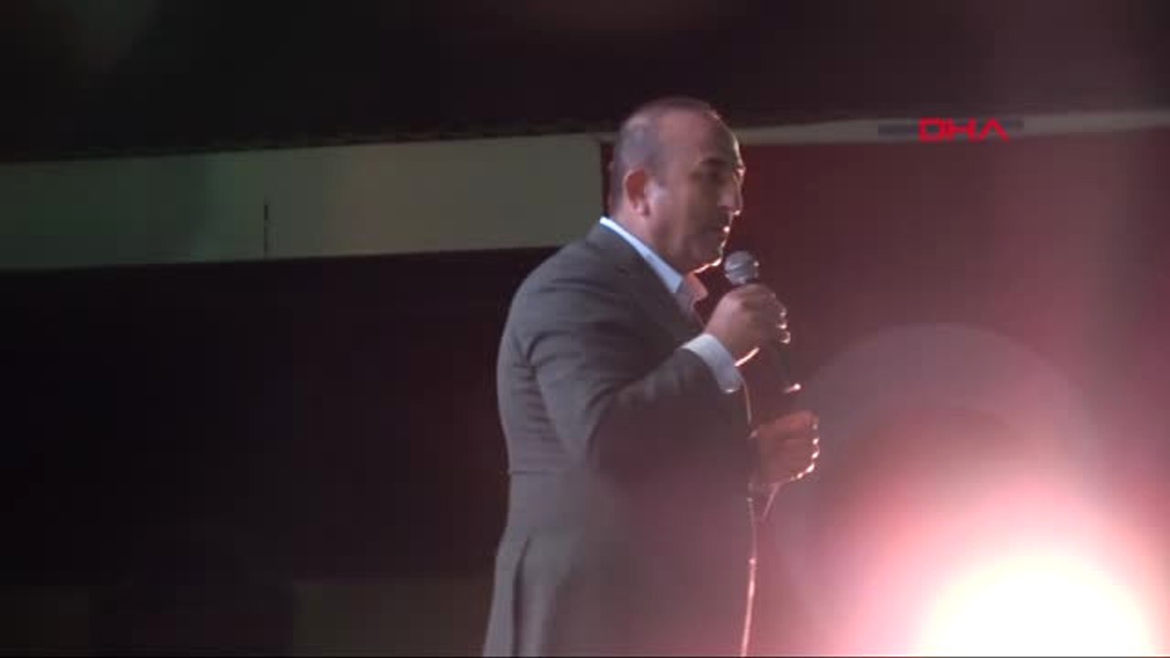 Antalya - Bakan Çavuşoğlu Bunlar Proje İttifakı