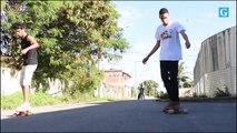 Projeto social atrai crianças através do skate