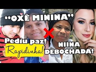 Niina Secrets debochada | Nova Dona Rúbia? Youtuber humilde cresce e gera polêmica |Gusta pede paz