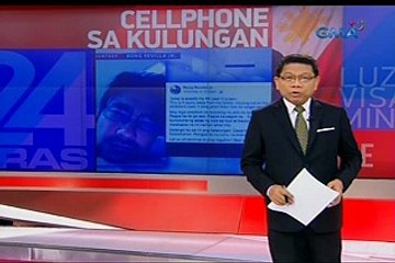 Dating Sen. Bong Revilla, nabistong may cellphone sa kulungan nang mag-post sa FB