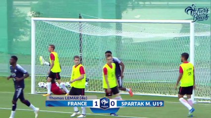 Équipe de France : les buts de l'opposition face aux U19 du Spartak Moscou (11-0)