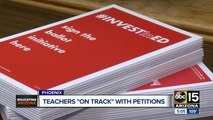 Petition launched by Red for Ed on track with signatures