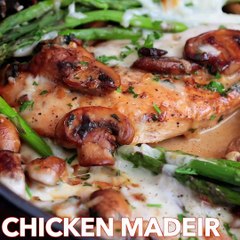 RECETA POLLO MADEIRA