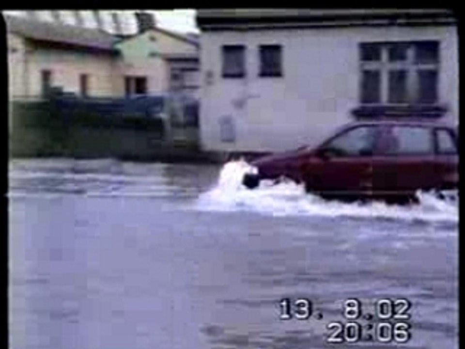 Czech Republic, Ceske Budejovice, Budvar - Floodings 2002