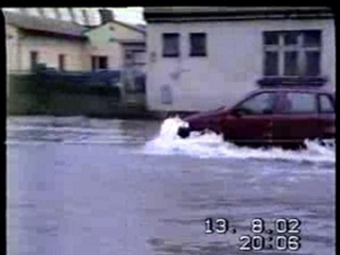 Czech Republic, Ceske Budejovice, Budvar - Floodings 2002