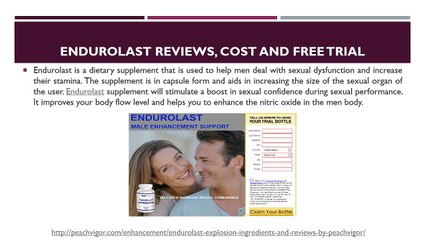 Endurolast Reviews, Cost and Free Trial
