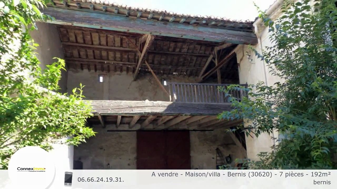 A vendre - Maison/villa - Bernis (30620) - 7 pièces - 192m²