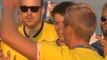 Fan colour - Swedes eye up knocking Germany out