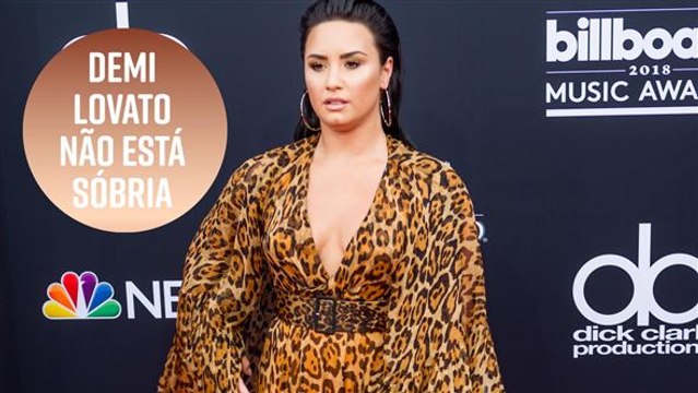 Demi Lovato revela em sua nova música que não está sóbria