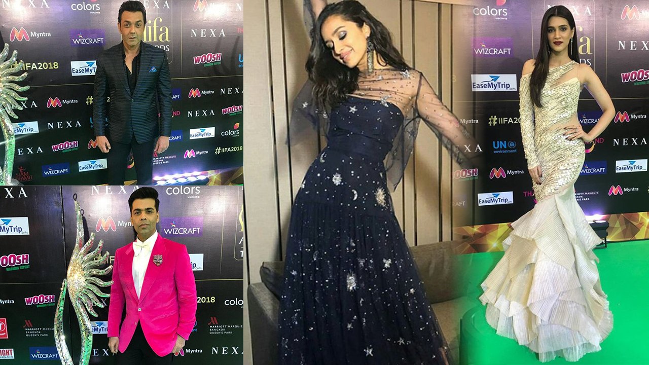 IIFA 2018: Urvashi Rautela, Bobby Deol, Anil Kapoor SIZZLE at Green Carpet; Watch Video। FilmiBeat