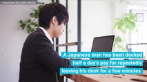 Japanese Man Fined For Eating Lunch Three Minutes Early