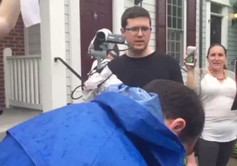 Protesters Gather Outside DHS Secretary Kirstjen Nielsen's House