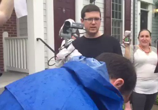 Protesters Gather Outside DHS Secretary Kirstjen Nielsen's House