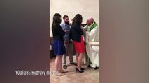 A PRIEST SLAPPED A CHILD BECAUSE IT WON'T STOP CRYING DURING BAPTISM