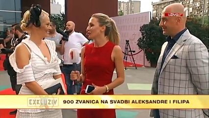Exkluziv-Vencanje Aleksandre Prijovic i Filipa Zivojinovica