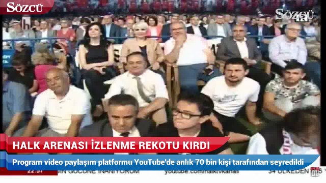 Halk Arenası izlenme rekoru kırdı