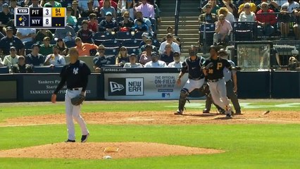 Pittsburgh Pirates vs New York Yankees - Jose Osuna Home Run