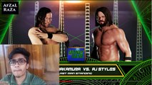AJ STYLES VS SHINSUKE NAKAMURA FULL LAST MAN STANDING MATCH FOR WWE CHAMPIONSHIP MITB