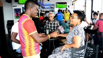 James Saunders is at the #PoweradeFanzone powered by Trinidad Express Newspapers in 63 Lounge on Ariapita NOW. Join us where you can be a winner!Stay tuned fo