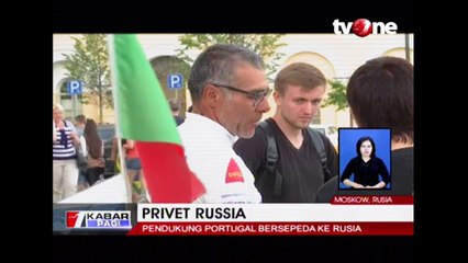 Pria ini Bersepeda Ke Rusia Demi Mendukung Cristiano Ronaldo