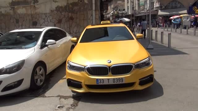 500 Bin Liralık Lüks Otomobili Taksiye Çevirdi