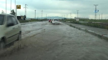 Kars'ta Sanayi Sitesi Sular Altında Kaldı