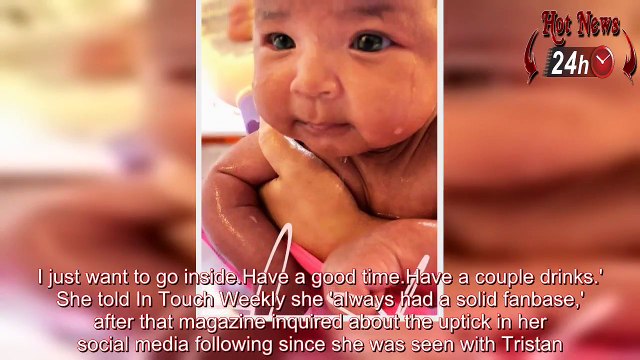 Lani Blair shows off her curves in the type of pink dress Khloe Kardashian would wear