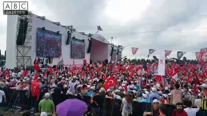 Maltepe'de yüz binlerce insan İnce'yi bekliyor