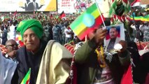 Etiyopya Başbakanı Abiy Ahmed'e destek gösterisi - ADDİS ABABA