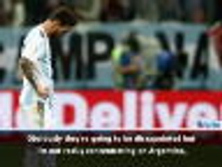 Argentina's woes prove Messi is human - Walker