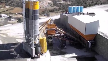 ins makina 145 m3 hour concrete batching plant mobil beton santrali. mobile