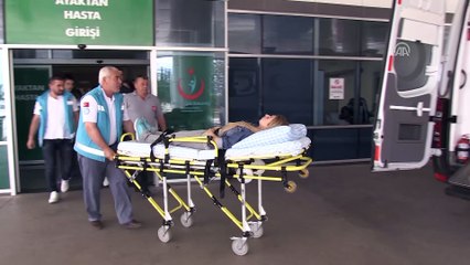 Oyunu sedye üzerinde kullandı - KIRKLARELİ