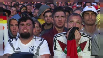 La afición alemana, de la agonía al éxtasis