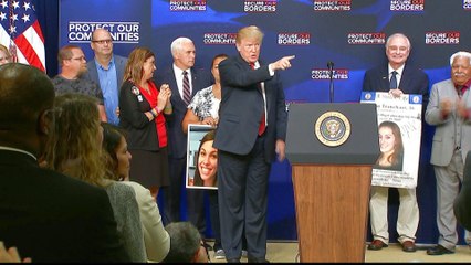 Donald Trump under pressure over immigration crisis