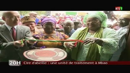 Cire d'abeille  :une unite de traitement a Mbao