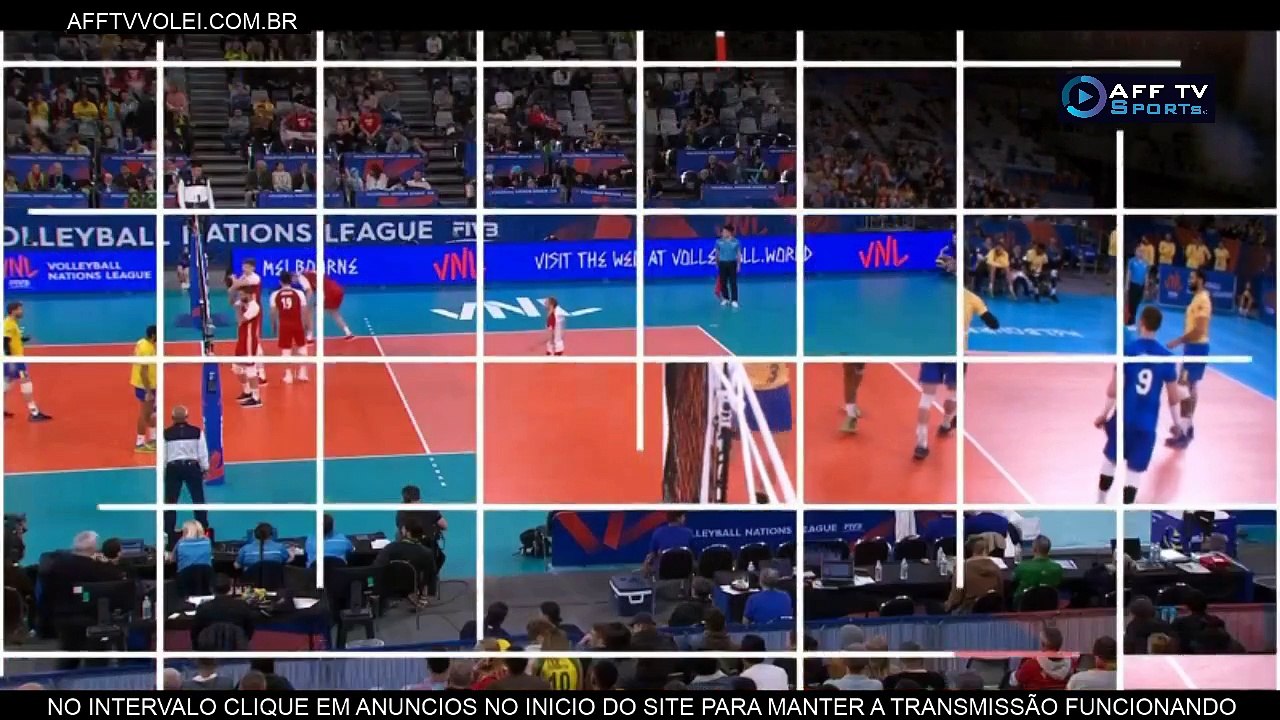 2º SET - BRASIL x POLÔNIA - LIGA DAS NAÇÕES 23-06-2018