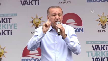 Cumhurbaşkanı Erdoğan: "Modern Dünya Neyi Yapıyorsa Biz de Onları Yapıyoruz ve Yapacağız."